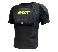 Shot Race Gear – T-shirt de protection Airlight – manches courtes – Noir
