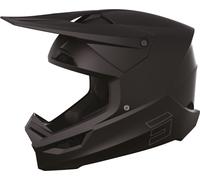 Shot Race Solid Casque de motocross, Noir mat, Taille L (59/60)
