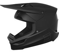Shot Race Solid Casque de motocross, noir, taille XL