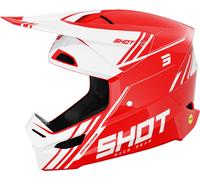 Shot Race Sprint Off-road Helmet Rouge 2XL