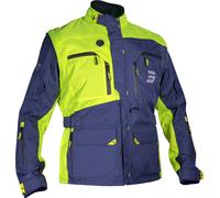 Shot Racetech Veste de motocross, bleu/néon jaune, Taille S