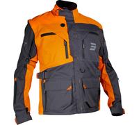Shot Racetech Veste de motocross, Gris/Orange, Taille S