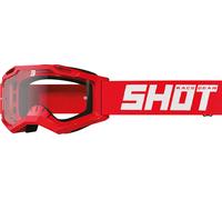 Shot Rocket Kid 2.0 Lunettes de motocross, Rouge, Taille unique