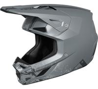 SHOT SPEED BATTLE MX-Helm matt grau XS