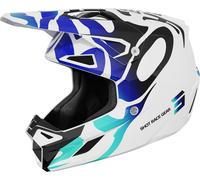 Shot Casque cross Speed Atomic Bleu brillant XL