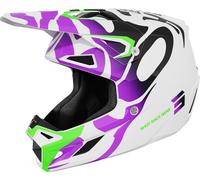 Shot Speed Ghost Casque de motocross pour jeunes, pourpre, taille L