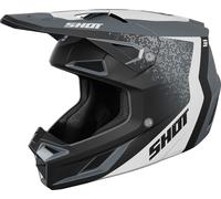 Shot Casque de motocross Speed Hybrid gris taille XL homme