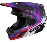 Shot Speed Olymp Casque de motocross, pourpre, taille L pour homme
