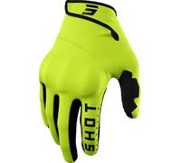 Shot Trainer CE 2.0 Gants de Motocross, Jaune néon, Taille 12