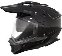Shot Race Gear Trek Max Vision Rally Full Face Helmet Noir XL