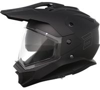 Shot Trek Solid Casque de motocross, Noir mat, Taille XL (61/62)
