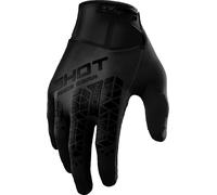 SHOT VISION TECH Handschuhe schwarz 10