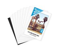 Shot2go Lot de 10 mini cadres magnétiques pour réfrigérateur photo