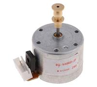 SHOTAY EG530SD-3F DC5-12V 3 Vitesses 33/45/78 TR/Min platines tournantes métalliques réglables Moteur Manchon en cuivre Moteur pour Platine Tourne-Disque Un Manchon en cuivre