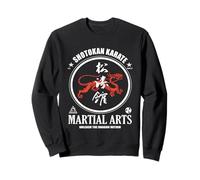 Shotokan Karaté Dragon Design avec Kanji pour Le Karateka Sweatshirt
