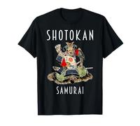 Shotokan Karaté Rétro Samouraï Vintage Arts Martiaux Budo T-Shirt