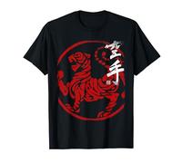Shotokan Karate tiger Symbol logo Dojo Training samurai budo T-Shirt
