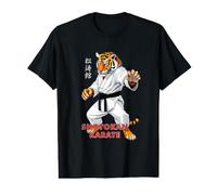 Shotokan Karaté Tiger T-Shirt Graphique avec Valeur
