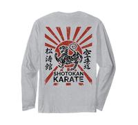 Shotokan Karaté Tigre Symbole Arts Martiaux Manche Longue