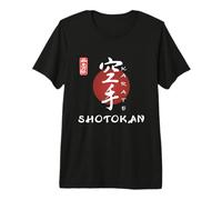 Shotokan Tenue de karaté pour Calligraphie Japonaise T-Shirt Haut de Gamme