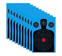 Shots Burst Paper Set - Target Stickers - 10 Pieces 18x12 Inch Splatter Reactive Target For Outdoor Practice Backyard Daily Training Team Activity Recreation Kids Adults