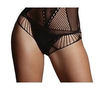 Shots Le Désir - Contrast Net Teddy - Black