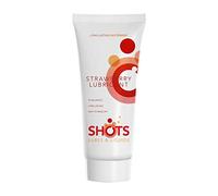 Shots Lubes Liquids Lubrifiant à Base d'Eau et Saveur Fraise 100 ml