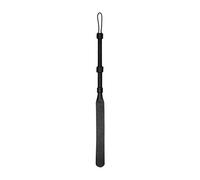 Shots Ouch! Pain - Heavy Duty Double Tailed Whip Flogger - Black