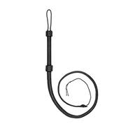 Shots Ouch! Pain - Real Leather Bullwhip - Black