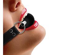 Shots Ouch! - Solid Ball Gag - Black