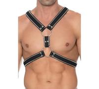 Shots Ouch! Uomo - Z Series Scottish Harness L/Xl - Black/Black
