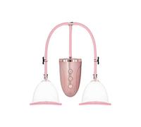 Shots Pumped - Large Automatic Rechargeable Breast Pump Set - Pink
