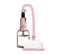 Pumped - Pompe vaginale manuelle en silicone - Comprend godet vaginal, tuyau et pompe à main - Rose