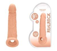 Extenseur de pénis TPE Realrock Penis Sleeve 21.5x4.8cm