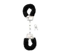 Shots Shots Toys - Furry Handcuffs - Black
