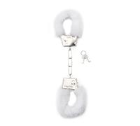 Shots Toys Menottes Furry avec Peluche Blanc