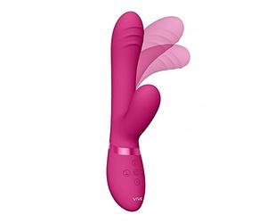 Shots VIVE - Tani Finger Motion With Pulse-Wave Vibrator - Pink
