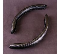 SHOUD Universelle Voiture Housse de Volant pour Volkswagen VW Taigo Touran Tiguan CC Beetle Passat Jetta B6 B7 B8, Ultra Léger antidérapantes pour la Plupart des Voitures