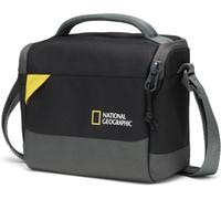 Shoulder Bag (S) Hybrid DSLR Camera with Lens and Accessories, Batteries, Cables, Adjustable Shoulder Strap, Ultra Light, NG E1 2360, Black [ Exclusive]