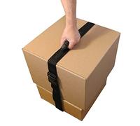 Shoulder Dolly HandyLifter Sangle de Transport avec Crochet et poignée pour Un Levage Facile. Déplacez, soulevez, transportez et sécurisez des Objets Lourds de manière sûre, Noir