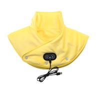 Shoulder Heating Pad With Massage - Soothing Shoulder Compression, Electric Kneading Neck Wrap, Wearable Heat Shrug |Deep Tissue Relief Collar Portable Warming Device For Travel, Office, Gym
