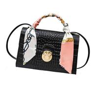 Shoulder Purse | Stylish Pattern Square Purse,Trendy Shoulder PU Leather for Shopping, Parties