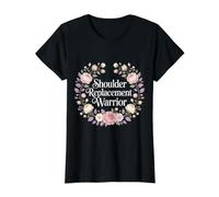 Shoulder Replacement Warrior Post Surgery Recovery - T-Shirt Graphique avec Valeur, Femme, Noir, L