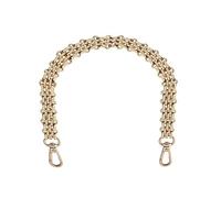 Shoulder Strap 1 pièce de Rechange for bandoulière de Sac à Main en métal avec chaîne for Femme, Maroquinerie, chaîne à bandoulière étendue à Cinq rangées(Gold,60cm)