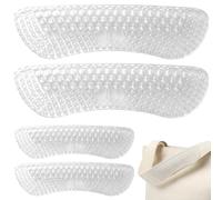Shoulder Strap Pads - 3.6in | Non-Slip Clear, 4-Pack, Anti-Falling