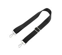 Shoulder Strap Shoulder Strap, 140 cm Adjustable Thick Soft Bag Strap Replacement, with Metal Hooks for Briefcase, Computer Messenger Bag, Laptop Case Luggage(Silver Buckle-3.3cm)