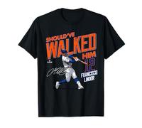 Should've Walked Him Francisco Lindor New York Baseball T-Shirt