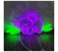 SHOUXI LED néon signe Panneau Néon Koala Avec Animaux Mignons Lumière LED USB Pour Chambre À Coucher Vacances Fête D'enfants Salle De Jeux Décoration Murale 50cmx25cm(G)