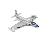SHOUXI Maquettes d'avion Déco Échelle 1/96 pour Lockheed P80 F/P 80 Avions De Chasse À Réaction Modèles d'avion Adultes Enfants Jouets pour Spectacle D'affichage