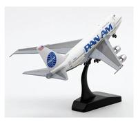SHOUXI Maquettes d'avion Déco EW474S004 Wings 1:400 Pan AM Airlines Boeing B747SP Modèle d'avion Moulé sous Pression N538PA avec Support